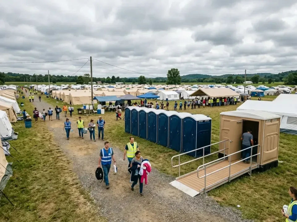 disaster-relief-camp-restrooms-010 — frequently asked questions, Dumpster & Portable Bathrooms Rental in Mount Carmel, TN